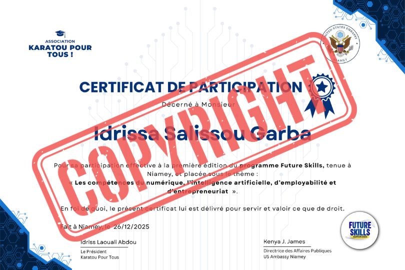 Remise des certificats — Édition 2025